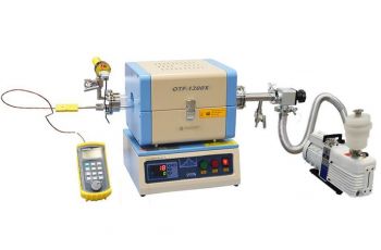 1200℃小型开启式管式炉 OTF-1200X-S50-LVT