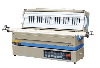 1500℃六温区开启式管式炉（Φ60刚玉管&不锈钢水冷密封法兰）OTF-1500X-6Z