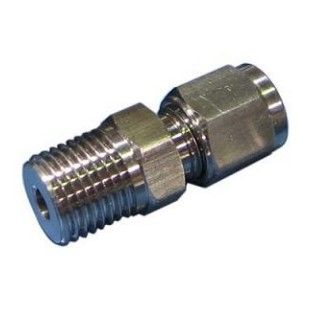 不锈钢双卡套外螺纹接头