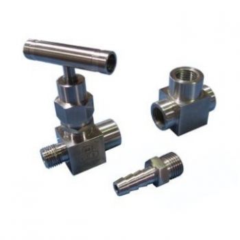 不锈钢接头、截止阀（针阀）、三通