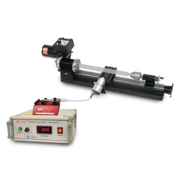 40KHz 130W超声喷涂系统（喷涂430mm柱状体表面）